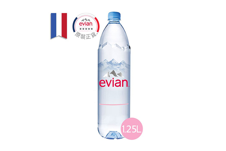 EVIAN MINERAL WATER 1250ML